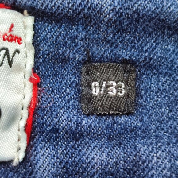 Seduction Victoria jeans straight leg blue women's size 0 / 33 - Picture 7 of 11